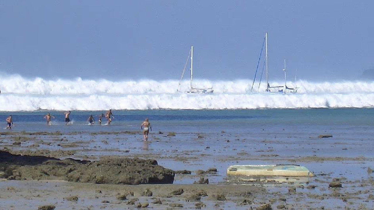 Tsunami: Caught on Camera