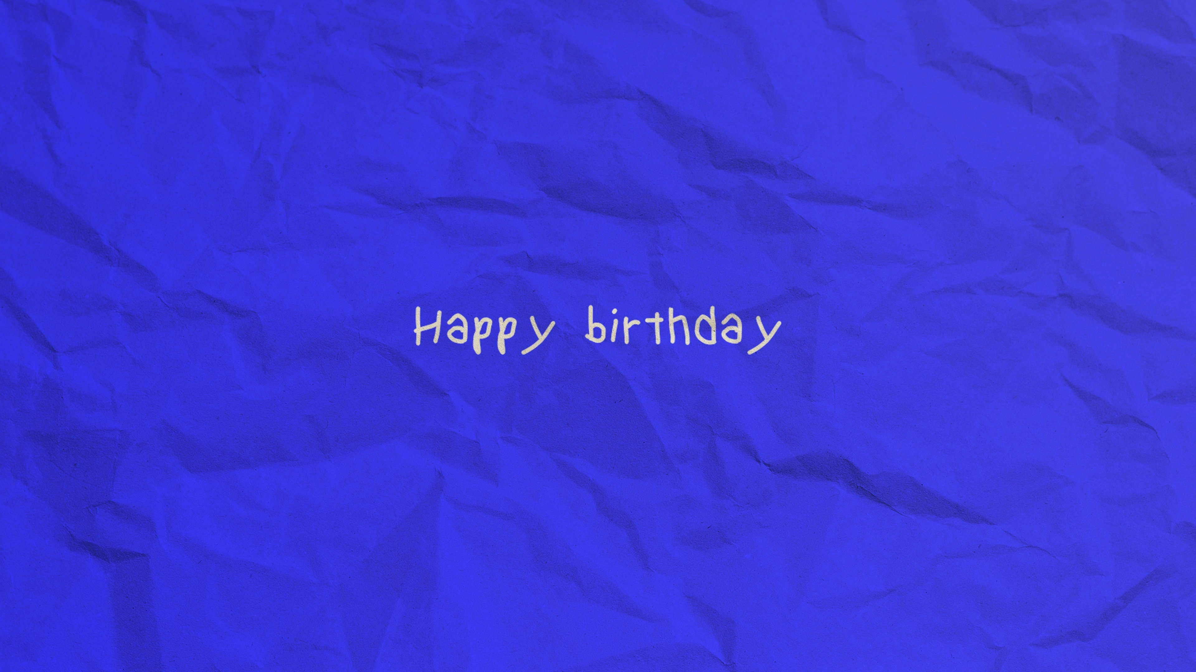 Happy birthday