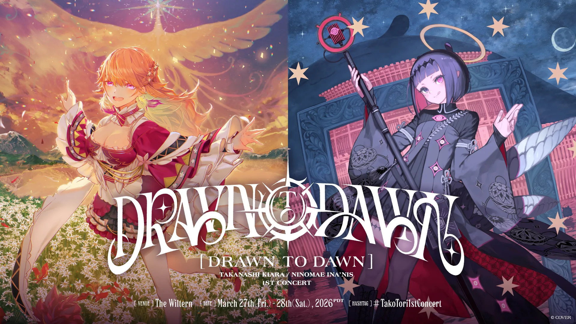 Takanashi Kiara / Ninomae Ina’nis 1st Concert “Drawn to Dawn” Day 2