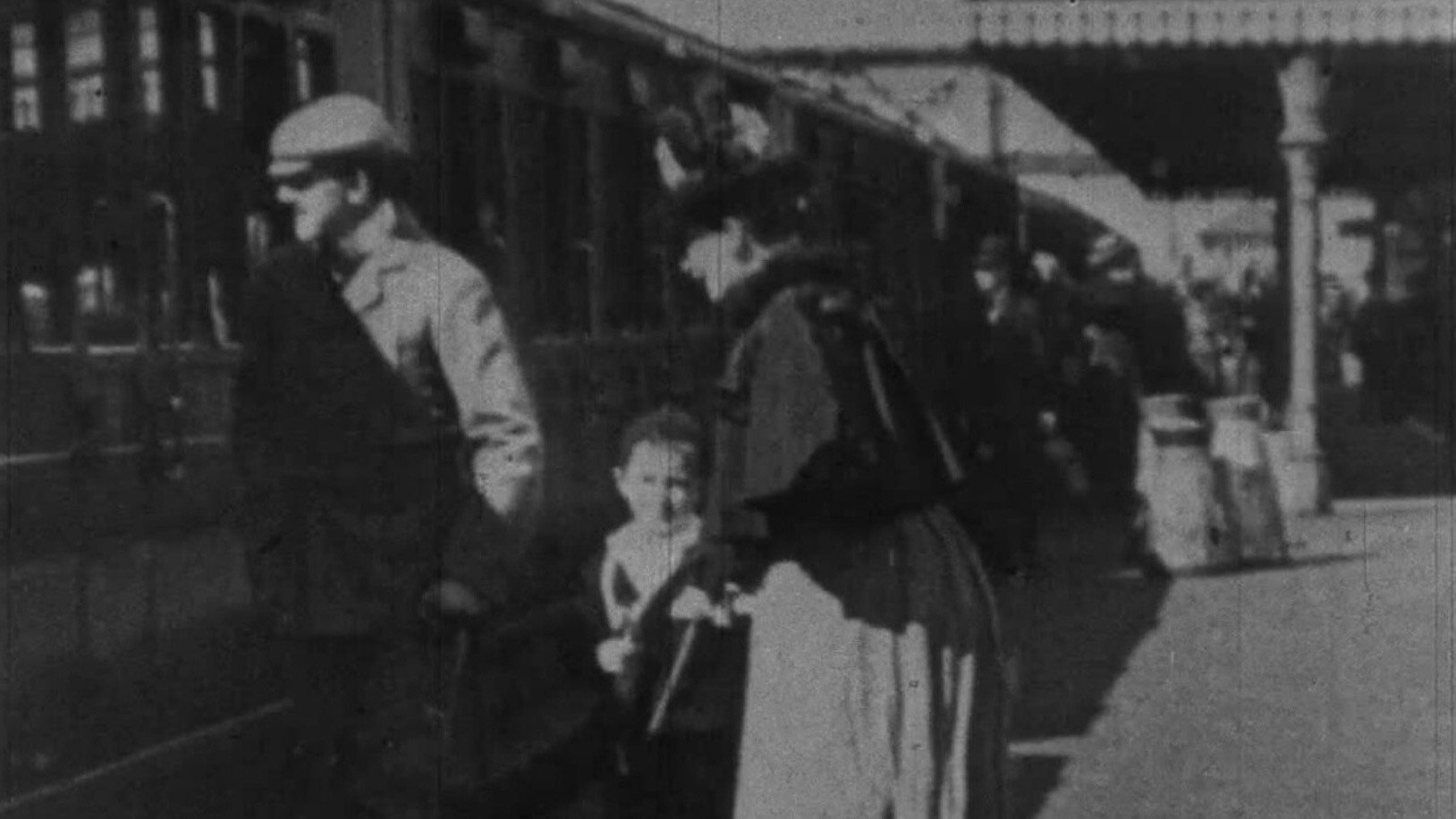 Train Entering Hove Station