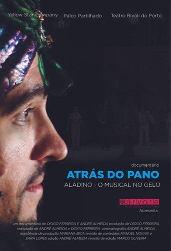Atrás do pano - Aladino o musical no gelo