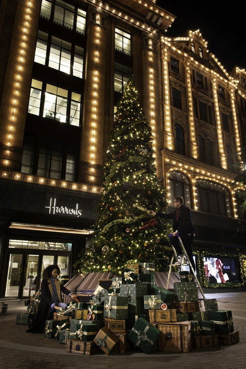 Harrods at Christmas