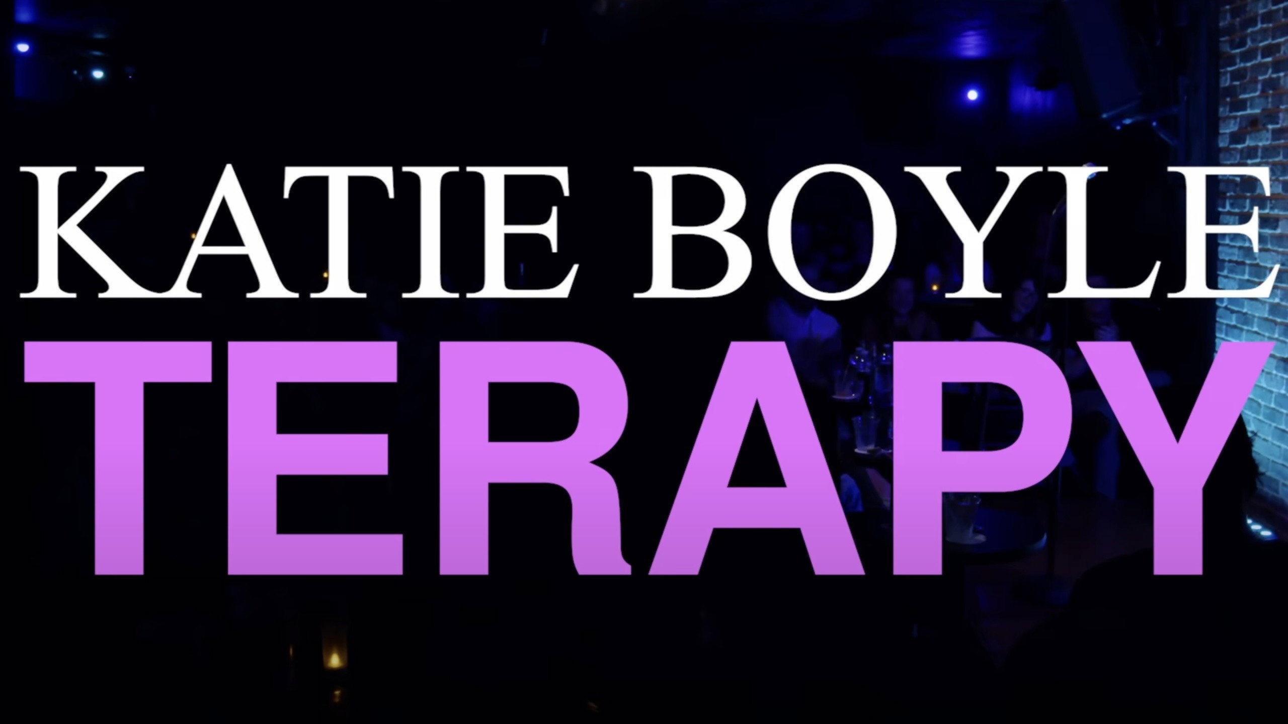 Katie Boyle: Terapy