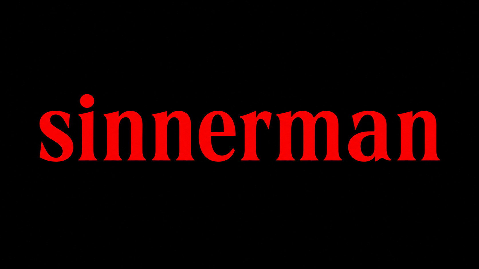 Sinnerman