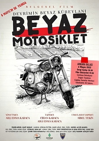 Devrimin Beyaz Küheylanı Beyaz Motosiklet